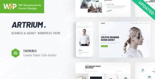 Artrium 1.0.10 – Creative Agency & Web Studio WordPress Theme