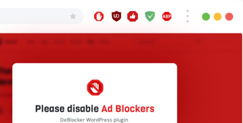 DeBlocker 3.4.10 – Anti AdBlock Plugin for WordPress