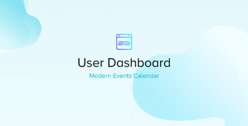 MEC User Dashboard Addon 1.4.3