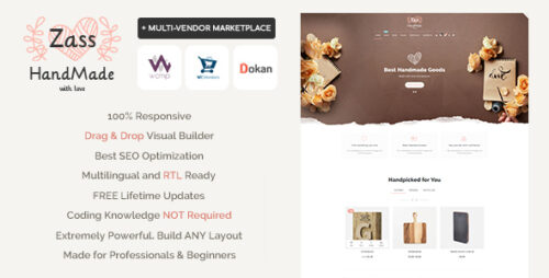Zass 3.9.9.9 – WooCommerce Theme for Handmade Artists and Artisans