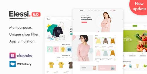 Elessi 6.4.3 – WooCommerce AJAX Theme RTL support