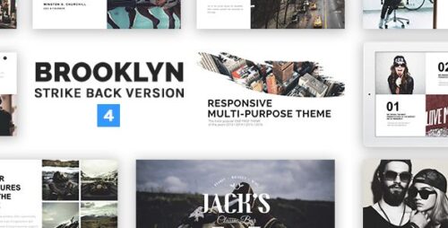Brooklyn 4.9.9.4 – Creative Multipurpose Responsive Theme