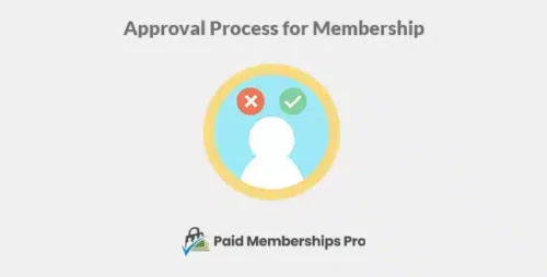 Approvals Addon 1.6.3 – Paid Memberships Pro