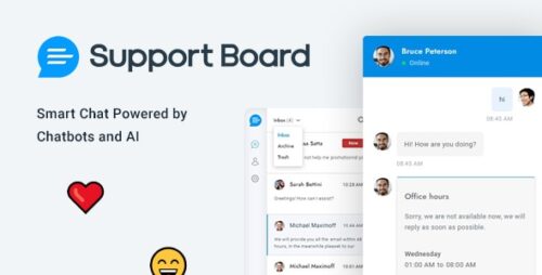 Support Board 3.7.6 – Chat And Help Desk