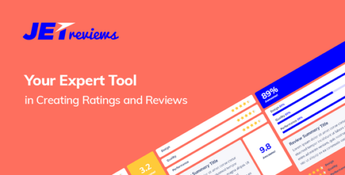 JetReviews 2.3.2.1 – Reviews Widget for Elementor Page Builder