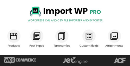 ImportWP Pro 2.6.1 – WordPress XML & CSV Importer