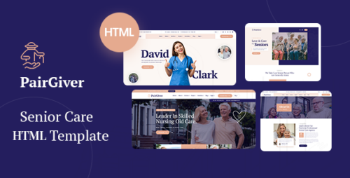 PairGiver 1.0 – Senior Care WordPress Theme