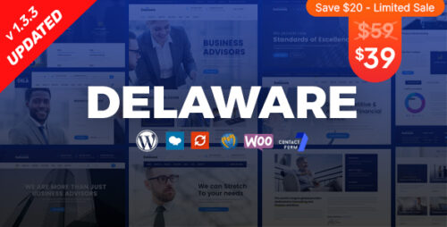 Delaware 1.3.6 – Consulting and Finance WordPress Theme