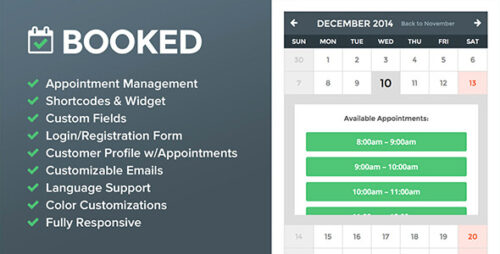 Booked 2.4.4 – Appointment Booking for WordPress