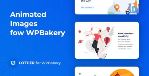 Lottier 1.1.5 – Lottie Animated Images for WPBakery