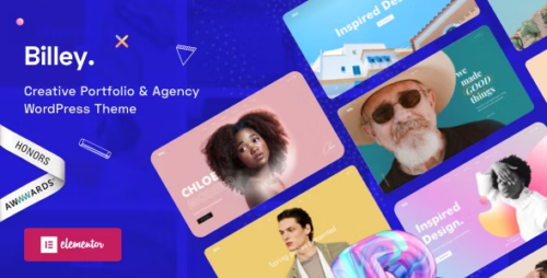 Billey 2.1.2 – Creative Portfolio & Agency WordPress Theme