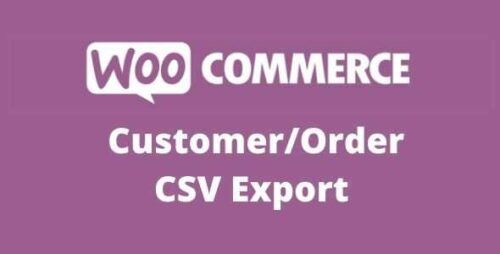 WooCommerce Customer Order CSV Export 5.5.0