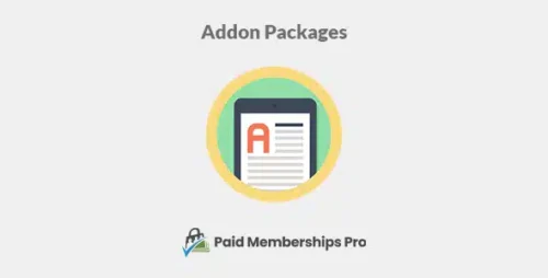 Addon Packages 0.8 – Paid Memberships Pro