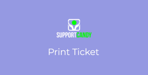 SupportCandy Print Tickets Addon 3.0.8