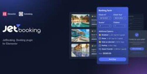 JetBooking For Elementor 3.7.3