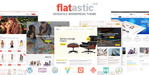 Flatastic 1.8.8 – Versatile Multi Vendor WordPress Theme