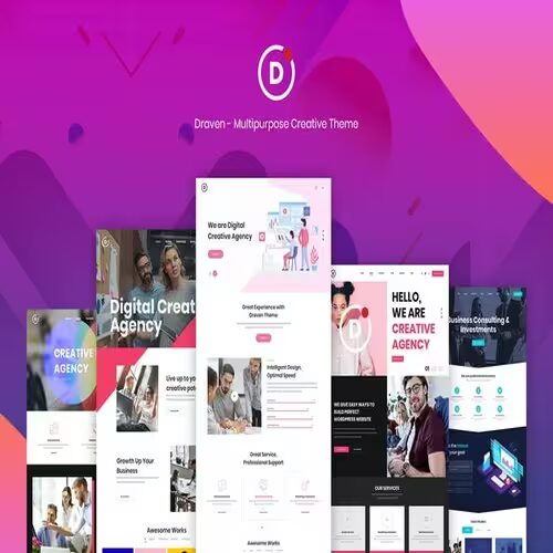 Draven 1.8.0 – Multipurpose Creative Theme