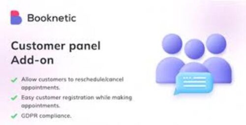 Customer Panel for Booknetic 1.3.6