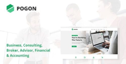 Pogon 1.0.7 – Business and Finance Corporate WordPress Theme