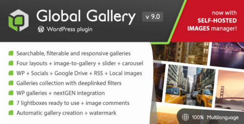 Global Gallery 9.2.0 – WordPress Responsive Gallery