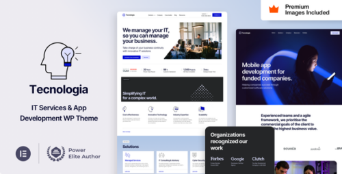 Tecnologia 5.0 – IT Services & App Development Theme