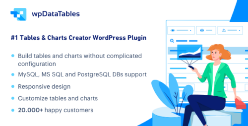 wpDataTables Pro 7.3 + All 3 Addons