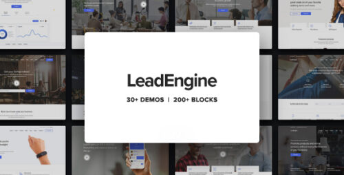 LeadEngine 5.2 – Multi-Purpose WordPress Theme with Page Builder