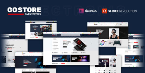 GoStore 1.6.0 – Elementor WooCommerce WordPress Theme