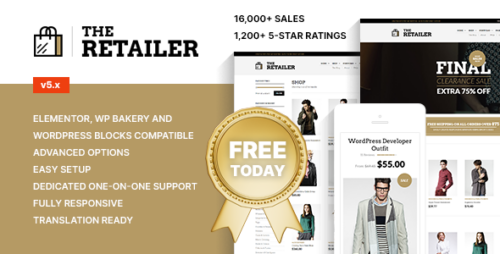 The Retailer 6.0.7 – Premium WooCommerce Store Theme