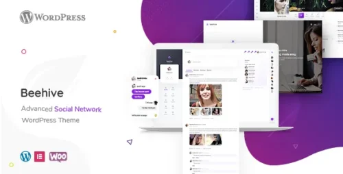 Beehive 1.4.5 – Social Network WordPress Theme
