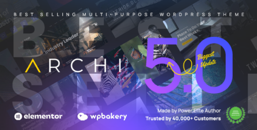 Archi 5.0.2 – Interior Design WordPress Theme