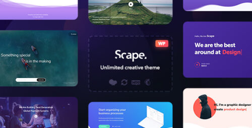 Scape 1.5.9 – Multipurpose WordPress Theme