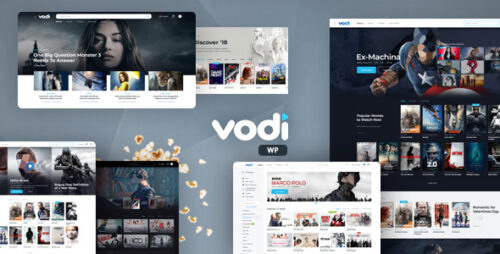 Vodi 1.2.13 – Videos WordPress Theme for Movies and TV Shows