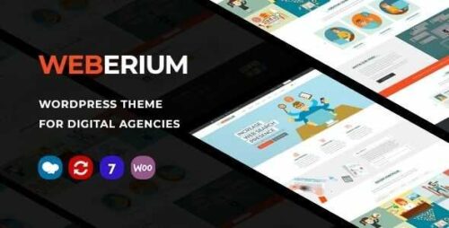 Weberium 1.31 – Responsive WP Theme Tailored for Digital Agencies