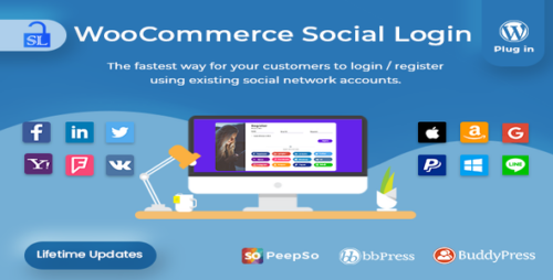 Social Login – WooCommerce Plugin 2.5.1