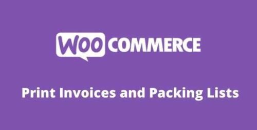 WooCommerce Print Invoices and Packing Lists 3.13.5