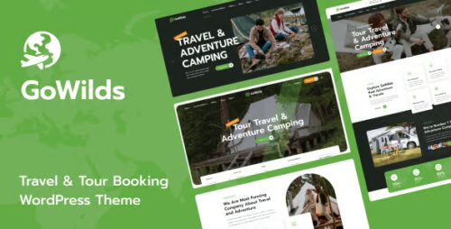Gowilds 1.1.6 – Travel & Tour Booking WordPress Theme