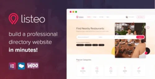 Listeo 1.9.96 – Directory & Listings With Booking