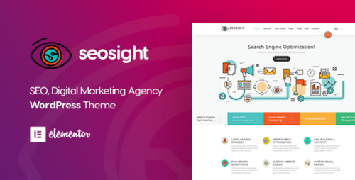 Seosight 5.30.1 – SEO, Digital Marketing Agency Theme