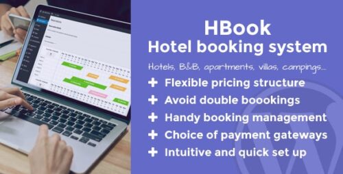 HBook 2.1.2 – Hotel Booking System WordPress Plugin