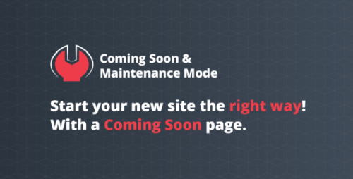 Coming Soon & Maintenance Mode PRO 6.57