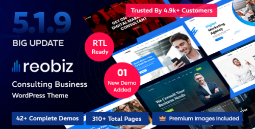 Reobiz 5.2.6 – Consulting Business WordPress Theme