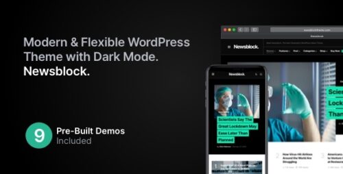 Newsblock 1.2.8 – News & Magazine WordPress Theme
