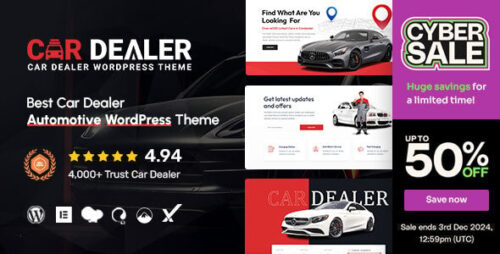 Car Dealer 5.3.1 – Automotive Responsive WordPress Websites