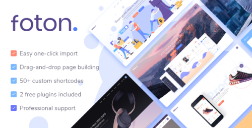 Foton 2.1.1 – Software and App Landing Page Theme