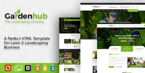 Garden HUB 1.3.8 – Lawn & Landscaping WordPress Theme