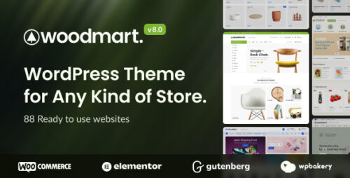 WoodMart 8.2.5 Responsive WooCommerce Theme