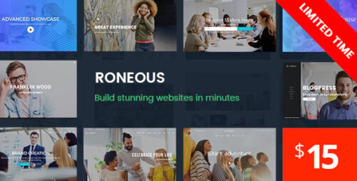 Roneous 2.1.3 – Creative Multi-Purpose WordPress Theme