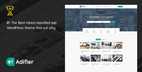 Adifier 3.9.6 – Classified Ads WordPress Theme