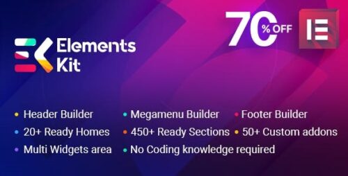 ElementsKit 3.8.9 – The Ultimate Addons for Elementor Page Builder